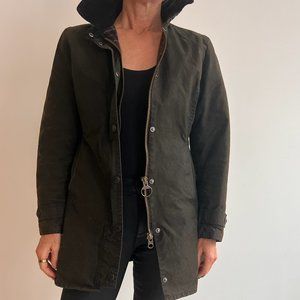 Barbour Women's waxed Jacket, size 4